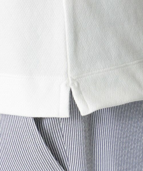 Paul Stuart / ポール・スチュアート カットソー | 「Dress Polo Shirts」パケ柄ドレスポロシャツ | 詳細9
