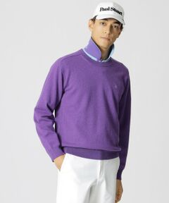 【GOLF】ストレッチカシミヤクルーネックセーター