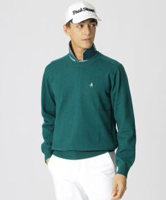 【GOLF】ストレッチカシミヤクルーネックセーター