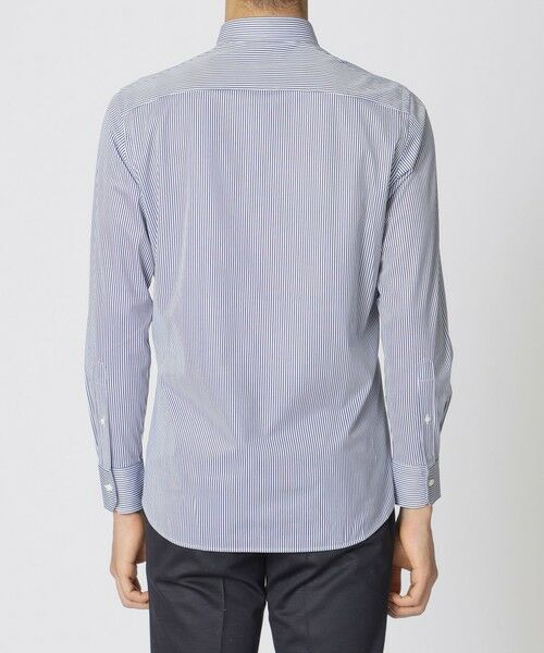 Paul Stuart / ポール・スチュアート シャツ・ブラウス | 【Nikkei magazine掲載】「Stuart's Traveler」 ストライププリント ストレッチシャツ | 詳細7
