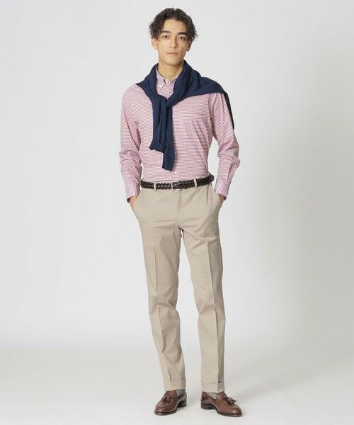 Paul Stuart / ポール・スチュアート シャツ・ブラウス | ギンガムチェックプリント　ストレッチシャツ | 詳細2