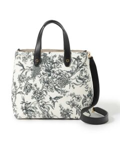 Paul Stuart / ポール・スチュアート バッグ | 【Precious掲載】ドローイングフラワーバッグ