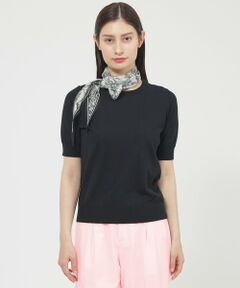 Paul Stuart / ポール・スチュアート ニット・セーター | 【ウォッシャブル】シルクコットン　プルオーバー