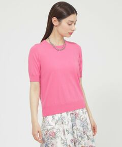 Paul Stuart / ポール・スチュアート ニット・セーター | 【ウォッシャブル】シルクコットン　プルオーバー