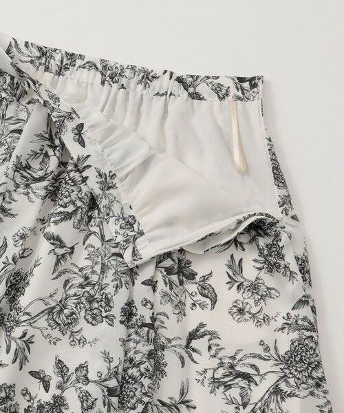 Paul Stuart / ポール・スチュアート スカート | 【ウォッシャブル】ドローイングフラワー　スカート | 詳細10