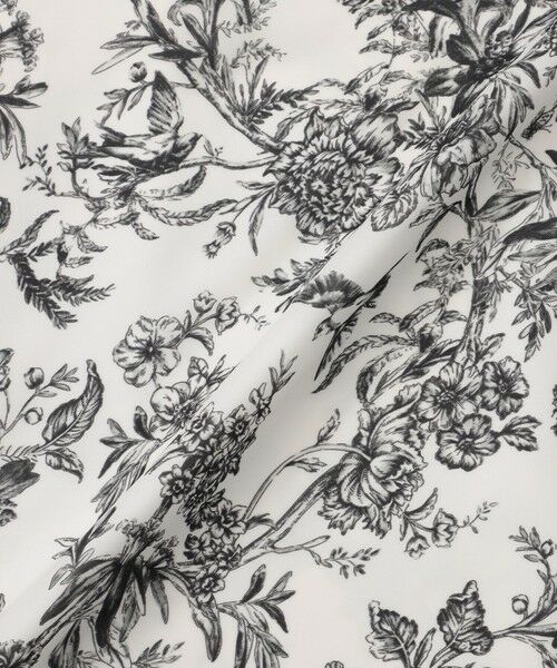 Paul Stuart / ポール・スチュアート スカート | 【ウォッシャブル】ドローイングフラワー　スカート | 詳細11