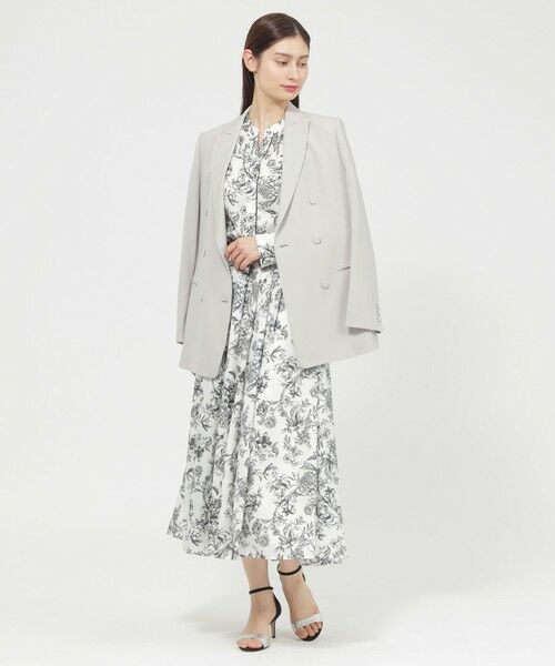 Paul Stuart / ポール・スチュアート スカート | 【ウォッシャブル】ドローイングフラワー　スカート | 詳細4