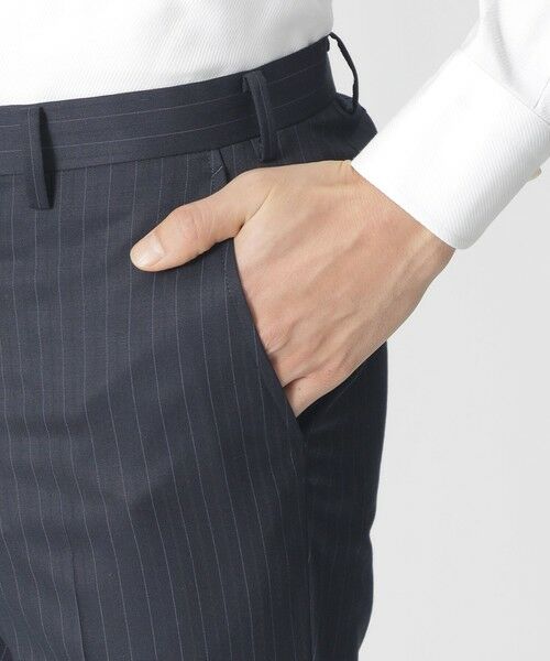 Paul Stuart / ポール・スチュアート セットアップ | 【EASTGATEMODEL】Super150'sストライプ柄スーツ | 詳細14