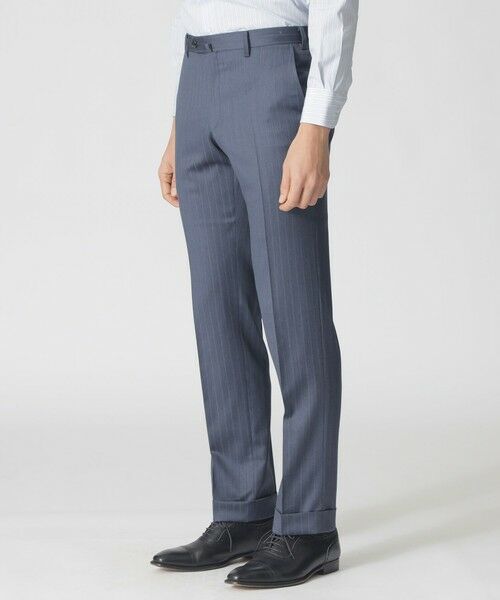 Paul Stuart / ポール・スチュアート セットアップ | 【Nikkei magazine掲載】【EASTGATE MODEL】スチュアーツブルーストライプスーツ | 詳細12