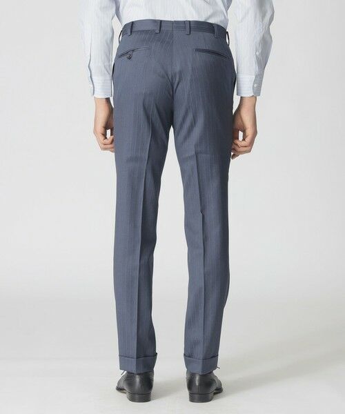 Paul Stuart / ポール・スチュアート セットアップ | 【Nikkei magazine掲載】【EASTGATE MODEL】スチュアーツブルーストライプスーツ | 詳細13