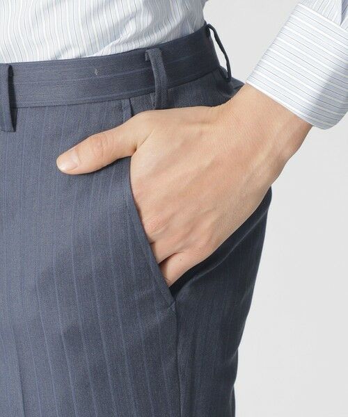 Paul Stuart / ポール・スチュアート セットアップ | 【Nikkei magazine掲載】【EASTGATE MODEL】スチュアーツブルーストライプスーツ | 詳細14