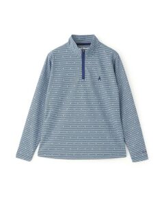 Paul Stuart / ポール・スチュアート カットソー | 【GOLF】ジオメトリック柄プリントポロシャツ