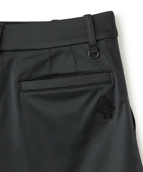 GOLF】ストレッチサテンサイドストライプキュロットスカート