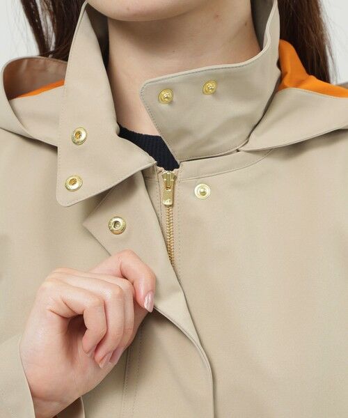 Paul Stuart / ポール・スチュアート その他アウター | 【ウォッシャブル】転写はっ水ソロタフタ　ショートコート | 詳細10