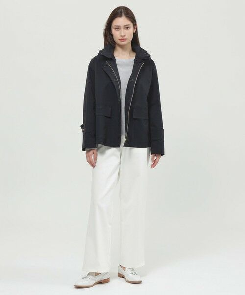 Paul Stuart / ポール・スチュアート その他アウター | 【ウォッシャブル】転写はっ水ソロタフタ　ショートコート | 詳細3