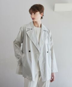 Paul Stuart / ポール・スチュアート その他アウター | 【Nikkei magazine掲載】【ウォッシャブル】エアリータフタ　コート