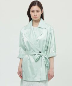 Paul Stuart / ポール・スチュアート その他アウター | 【Nikkei magazine掲載】【ウォッシャブル】エアリータフタ　コート