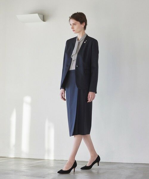 Paul Stuart / ポール・スチュアート その他アウター | 【Nikkei magazine掲載】【ウォッシャブル】ウーステッドツイル ジャケット | 詳細1