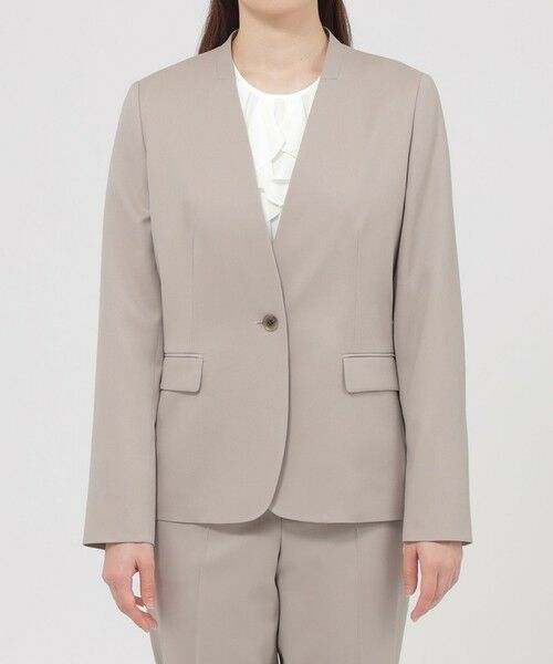 Paul Stuart / ポール・スチュアート その他アウター | 【Nikkei magazine掲載】【ウォッシャブル】ウーステッドツイル ジャケット | 詳細7