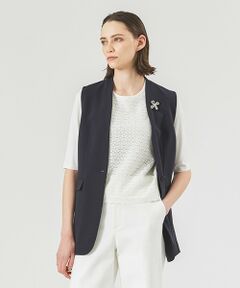 Paul Stuart / ポール・スチュアート その他アウター | 【Nikkei magazine掲載】【ウォッシャブル】アイリーダブルクロス　ジレ