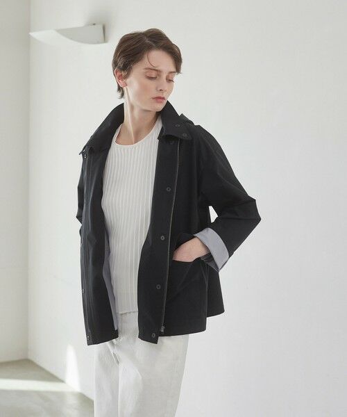 Paul Stuart / ポール・スチュアート ニット・セーター | 【ウォッシャブル】プリーツコンビニット　プルオーバー | 詳細1