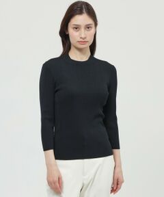 Paul Stuart / ポール・スチュアート ニット・セーター | 【Nikkei magazine掲載】【ウォッシャブル】クールレーヨン　プルオーバー