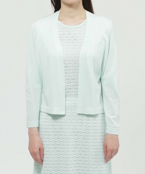 Paul Stuart / ポール・スチュアート ニット・セーター | 【ウォッシャブル】クールレーヨン　カーディガン | 詳細5