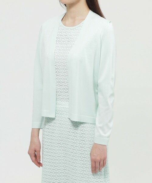 Paul Stuart / ポール・スチュアート ニット・セーター | 【ウォッシャブル】クールレーヨン　カーディガン | 詳細6