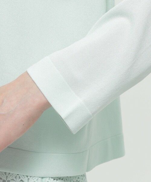 Paul Stuart / ポール・スチュアート ニット・セーター | 【ウォッシャブル】クールレーヨン　カーディガン | 詳細8