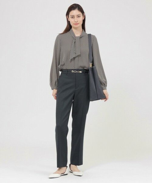 Paul Stuart / ポール・スチュアート パンツ | 【Nikkei magazine掲載】ウールシルクヘリンボーン　パンツ | 詳細2