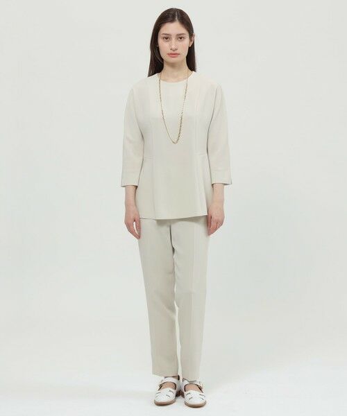 Paul Stuart / ポール・スチュアート パンツ | 【Nikkei magazine掲載】【ウォッシャブル】アイリーダブルクロス　パンツ | 詳細5