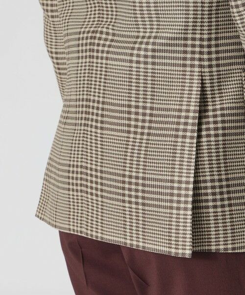 Paul Stuart / ポール・スチュアート その他アウター | カラミ織りグレナカートチェックジャケット | 詳細9