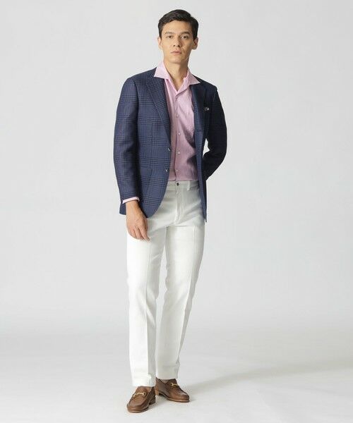 Paul Stuart / ポール・スチュアート その他アウター | カラミ織りグレナカートチェックジャケット | 詳細1