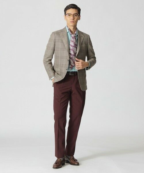 Paul Stuart / ポール・スチュアート その他アウター | カラミ織りグレナカートチェックジャケット | 詳細2