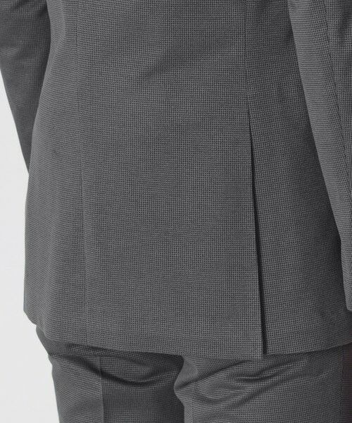 Paul Stuart / ポール・スチュアート その他アウター | 【Nikkei magazine掲載】【STUART'S TRAVELER】ハイゲージアクアツイスト千鳥ジャージージャケット(セットアップ対応) | 詳細10