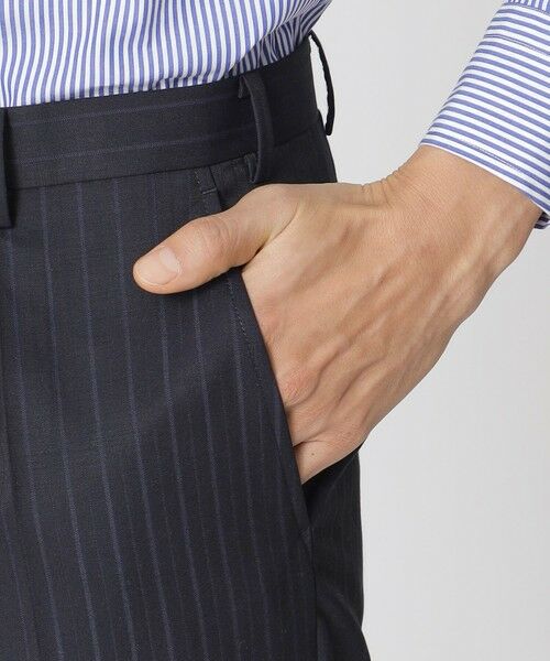 Paul Stuart / ポール・スチュアート セットアップ | 【Nikkei magazine掲載】【BAKER MODEL】シャドウフェイドストライプ柄スーツ | 詳細18