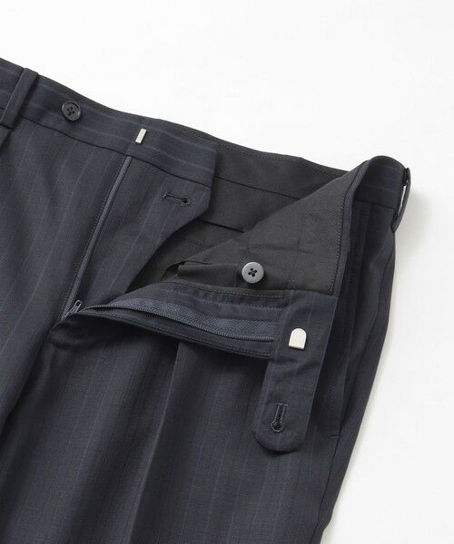 Paul Stuart / ポール・スチュアート セットアップ | 【Nikkei magazine掲載】【BAKER MODEL】シャドウフェイドストライプ柄スーツ | 詳細20