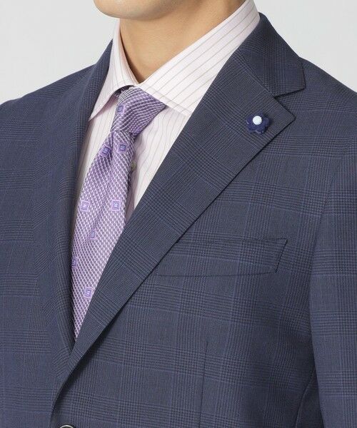 Paul Stuart / ポール・スチュアート セットアップ | 【GLOBAL MODEL】グレンチェックスーツ SAKURA PROJECT企画 | 詳細5