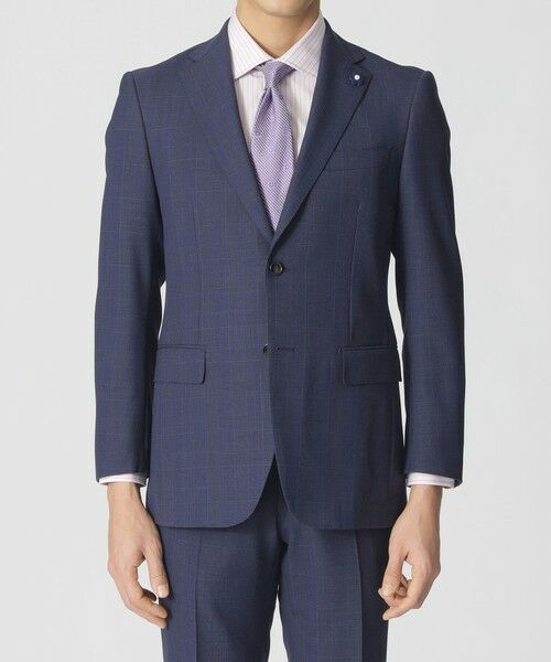 Paul Stuart / ポール・スチュアート セットアップ | 【GLOBAL MODEL】グレンチェックスーツ SAKURA PROJECT企画 | 詳細2