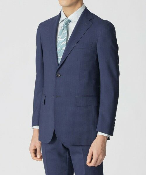 Paul Stuart / ポール・スチュアート セットアップ | 【Nikkei magazine掲載】【GLOBAL MODEL】トロピカルストライプスーツ | 詳細3