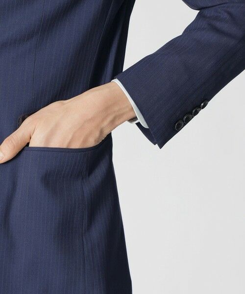 Paul Stuart / ポール・スチュアート セットアップ | 【Nikkei magazine掲載】【GLOBAL MODEL】トロピカルストライプスーツ | 詳細7