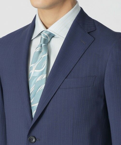 Paul Stuart / ポール・スチュアート セットアップ | 【Nikkei magazine掲載】【GLOBAL MODEL】トロピカルストライプスーツ | 詳細5