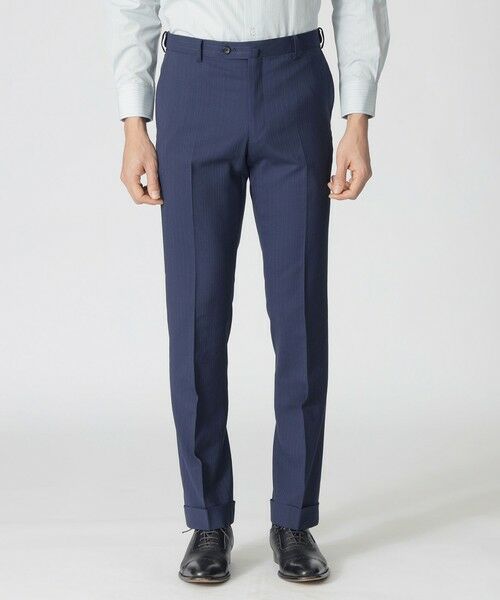 Paul Stuart / ポール・スチュアート セットアップ | 【Nikkei magazine掲載】【GLOBAL MODEL】トロピカルストライプスーツ | 詳細11