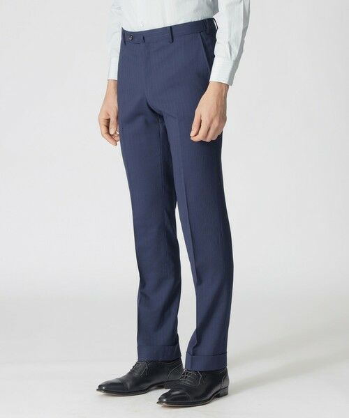 Paul Stuart / ポール・スチュアート セットアップ | 【Nikkei magazine掲載】【GLOBAL MODEL】トロピカルストライプスーツ | 詳細12