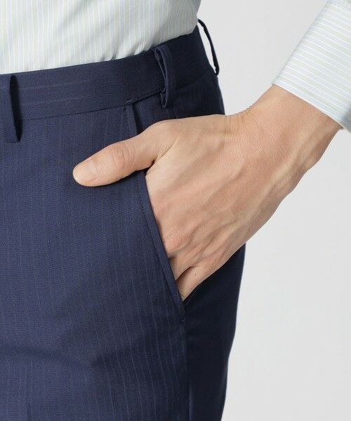 Paul Stuart / ポール・スチュアート セットアップ | 【Nikkei magazine掲載】【GLOBAL MODEL】トロピカルストライプスーツ | 詳細14