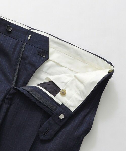 Paul Stuart / ポール・スチュアート セットアップ | 【Nikkei magazine掲載】【GLOBAL MODEL】トロピカルストライプスーツ | 詳細15