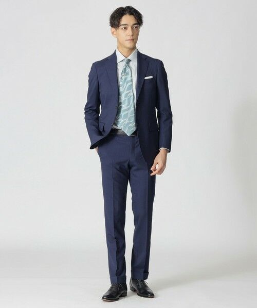 Paul Stuart / ポール・スチュアート セットアップ | 【Nikkei magazine掲載】【GLOBAL MODEL】トロピカルストライプスーツ | 詳細1