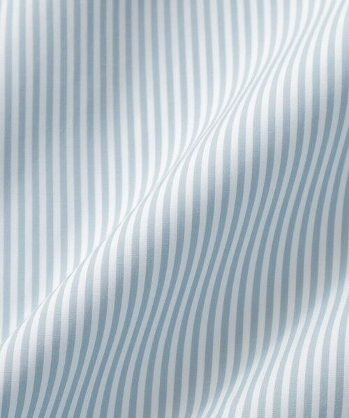 Paul Stuart / ポール・スチュアート シャツ・ブラウス | ミニロンドンストライプ柄 タブカラードレスシャツ | 詳細9