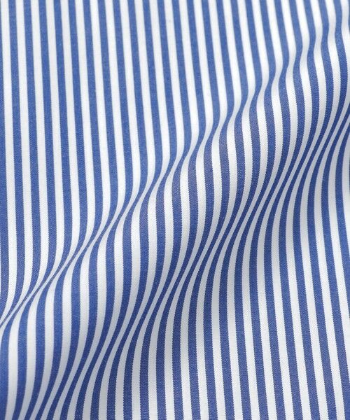 Paul Stuart / ポール・スチュアート シャツ・ブラウス | ミニロンドンストライプ柄 タブカラードレスシャツ | 詳細10