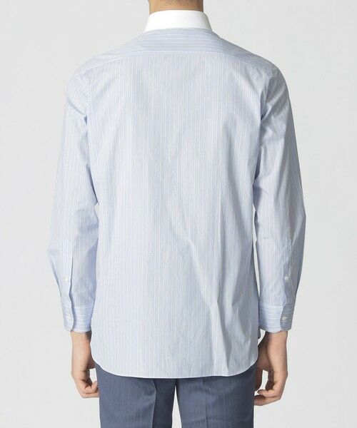 Paul Stuart / ポール・スチュアート シャツ・ブラウス | クレリック ストライプ柄ドレスシャツ | 詳細4